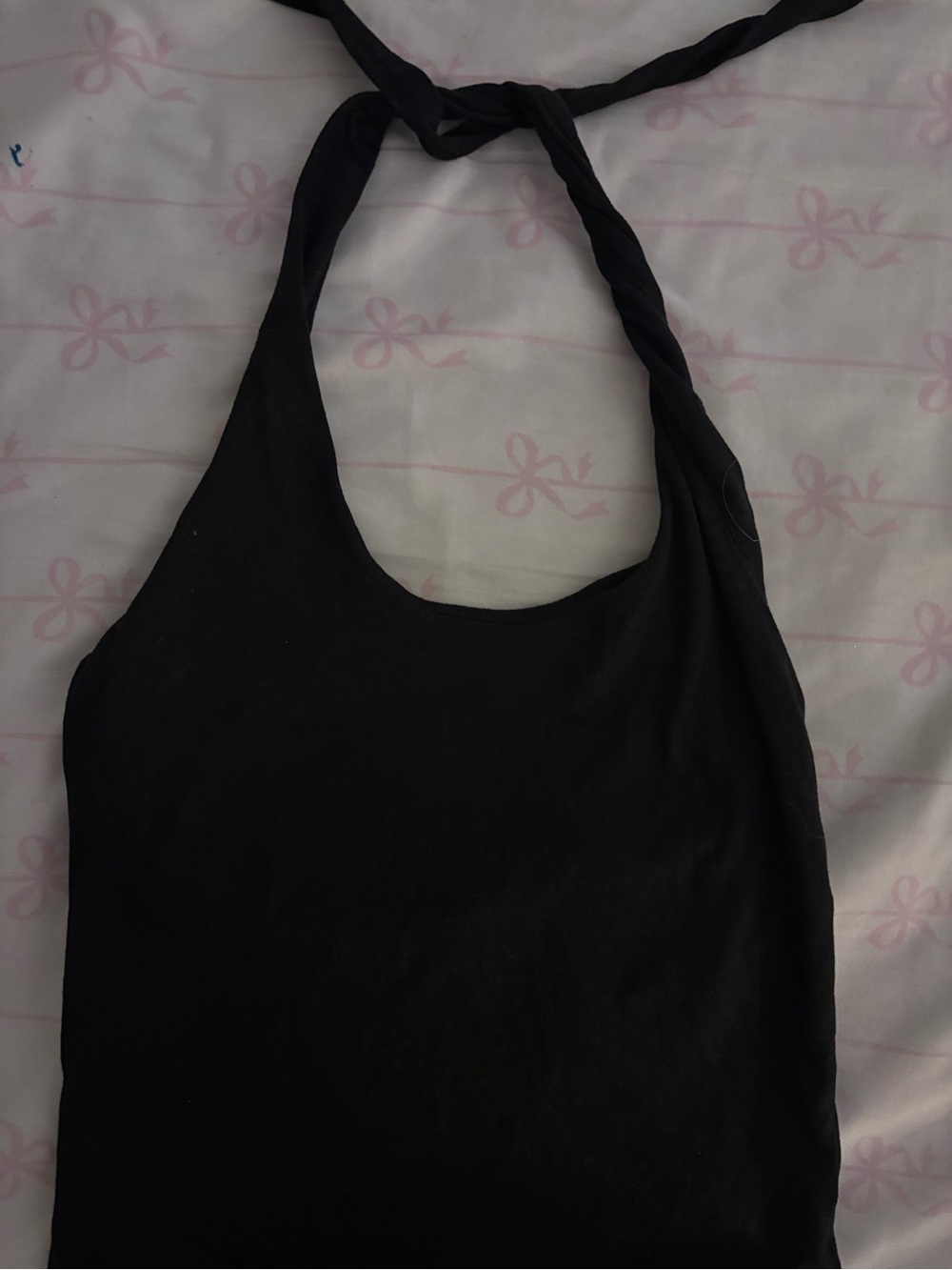 Aeropostale Black Halter Tank Top